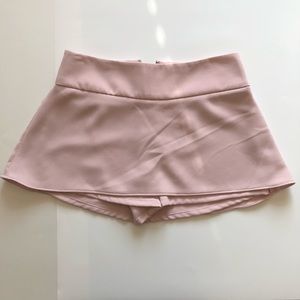 Blush pink Skort